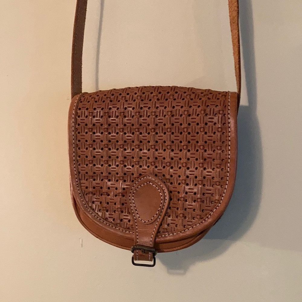 Leather Crossbody Purse Made in India